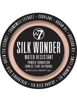 W7 Silk Wonder Natural Beige Compact Foundation 2gr