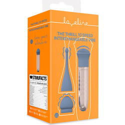 Loveline The Thrill Vibrator Δονητής Μασάζ Μπλε