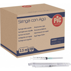 Pic Σύριγγα 2.5ml με Βελόνα 23G 25mm 1τμχ