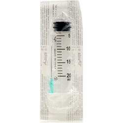 Syndesmos Σύριγγα 20ml με Βελόνα 21G 40mm 1τμχ