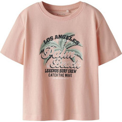 Name It Peach Παιδικό T-Shirt Κοντομάνικο Σομόν 13228225
