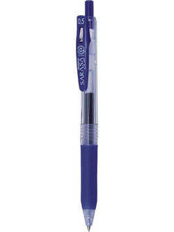 Zebra Sarasa Clip Στυλό Gel 0.5mm Μπλε ZB-14312