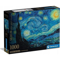 Puzzle Clementoni Έναστρη Νύχτα 1000 Κομμάτια