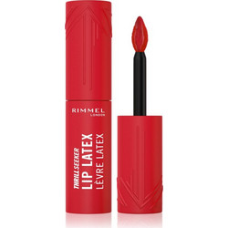 Rimmel Thrill Seeker Lip Latex 400 Rimmel Red Matte Κραγιόν Liquid 6ml