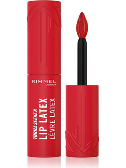 Rimmel Thrill Seeker Lip Latex 400 Rimmel Red Matte Κραγιόν Liquid 6ml