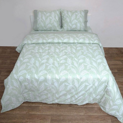 Anna Riska Σετ Σεντόνια Υπέρδιπλα Βαμβακερά 240x270 Border 3001 Green