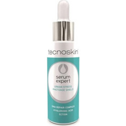 Tecnoskin Expert Urban Stress Photoage Shield Αντιγηραντικό Serum Προσώπου με Υαλουρονικό 30ml
