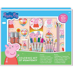 Peppa Pig Σετ Ζωγραφικής 36.5x28.5cm 30τμχ