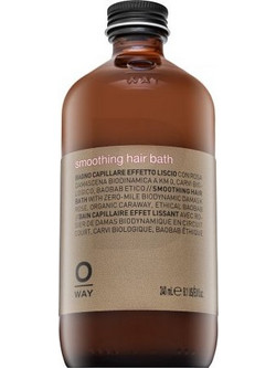 OWAY Smoothing Σαμπουάν & Αφρόλουτρο για Επανόρθωση για Ταλαιπωρημένα Μαλλιά 240ml