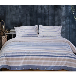 Nef-Nef Σετ Σεντόνια Διπλά Βαμβακερά 200x270 Nautica Nau Ocean Denim