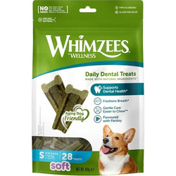 Whimzees Daily Dental Treats Small Soft with Pea 420gr 28τμχ