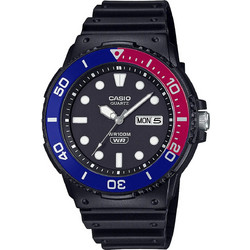 Casio Ανδρικό Ρολόι με Μαύρο Λουράκι MRW-230H-1E2VEF