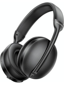 Yesido EP08 Ενσύρματα & Ασύρματα Bluetooth Ακουστικά Over Ear με Noise Cancelling Μαύρα