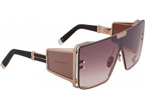 Balmain BPS-102M-146 Γυναικεία Γυαλιά Ηλίου Μάσκα Κοκάλινα Καφέ με Καφέ Φακό