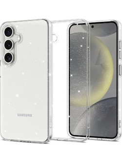 Tech-Protect Flexair Back Cover Clear/Glitter (Samsung Galaxy S25)