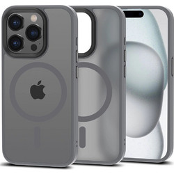 Tech-Protect Magmat Back Cover Matte Titanium (iPhone 15 Pro)