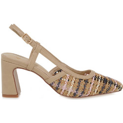 Exe Γόβες Slingback με Χοντρό Ψηλό Τακούνι Μπεζ U470V50645K7