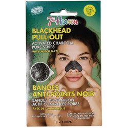 7th Heaven Black Head Pull-Out Επιθέματα Μύτης για Μαύρα Στίγματα 3τμχ