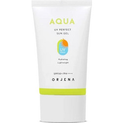 Orjena Aqua UV Perfect Αντηλιακό Gel Προσώπου Αντιγηραντικό SPF50+ 50ml
