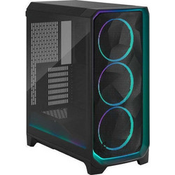 Fractal Design Meshify 3 TG Light Tint Black Gaming Midi Tower Κουτί Υπολογιστή RGB με Πλαϊνό Παράθυρο
