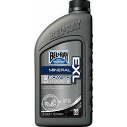 Bel Ray EXL Mineral Λάδι Μηχανής 4T 20W-50 1lt