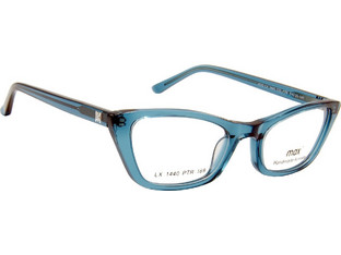Max LX1440 PTR Γυναικείος Σκελετός Γυαλιών Οράσεως Κοκάλινος Μπλε