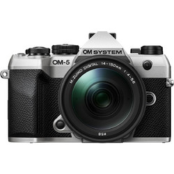 OM System OM-5 II M.Zuiko Mirrorless Φωτογραφική Μηχανή Crop Frame + Kit 14-150mm f/4-5.6
