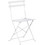 HomeMarkt Sophie Καρέκλα Κήπου Ζαππείου Μεταλλική Λευκή HM6337.01