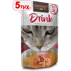 Leonardo Drink with Beef in Broth 5x40gr