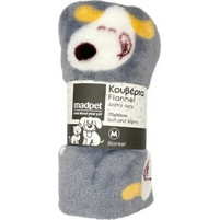 Madpet Κουβέρτα Σκύλου Γκρι 70x50cm MP-72051