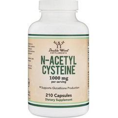Double Wood N-Acetyl Cysteine NAC 500mg 210 Κάψουλες