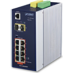 Planet IGS-10020HPT-U Managed L2 Switch με 8 Θύρες Ethernet 1000Mbps και 2 SFP θύρες