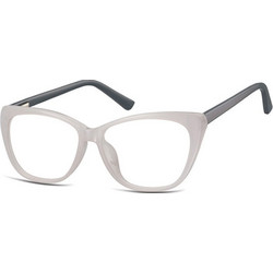Sunoptic CP114 A Γυναικείος Σκελετός Γυαλιών Οράσεως Κοκάλινος Άσπρος