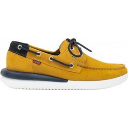 Callaghan Ανδρικά Μοκασίνια Boat Shoes Καστόρινα Κίτρινα 52100