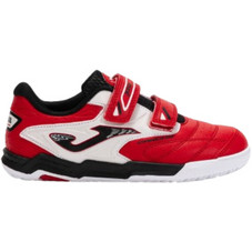 Joma Cancha 2506 IN CAJW2506INV Παιδικά Ποδοσφαιρικά Παπούτσια Σάλας Κόκκινα Λευκά