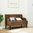 vidaXL Διθέσιος Καναπές Καφέ 112x65x75cm 372155