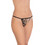 Elite Form Γυναικείο Sexy String Μαύρο Μπεζ 595