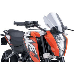 Puig 6275H Φιμέ Ζελατίνα Μηχανής για KTM Duke 125 / 200 / 390 '11-'16 250x245mm 604-28-6011001