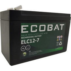 Ecobat ELC12-7 Μπαταρία VRLA-AGM 12V 7Ah