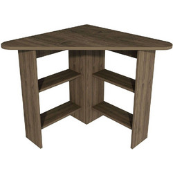 Hanah Home Corner Γωνιακό Γραφείο Ξύλινο με Βιβλιοθήκη 80x80x73.8cm 550ARN1102