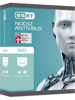 Eset NOD32 AntiVirus 2022 για 5 Συσκευές και 1 Έτος Χρήσης