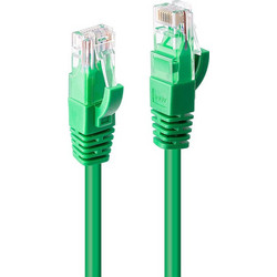 Lindy U/UTP Cat.6 Καλώδιο Δικτύου Ethernet 20m Green 48054