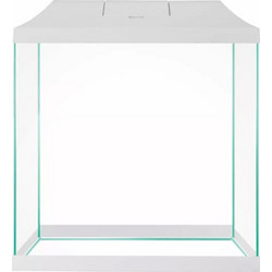 Aquael Leddy Mini 35 Ενυδρείο Ψαριών με Φωτισμό & Φίλτρο 19lt Διαφανές Λευκό