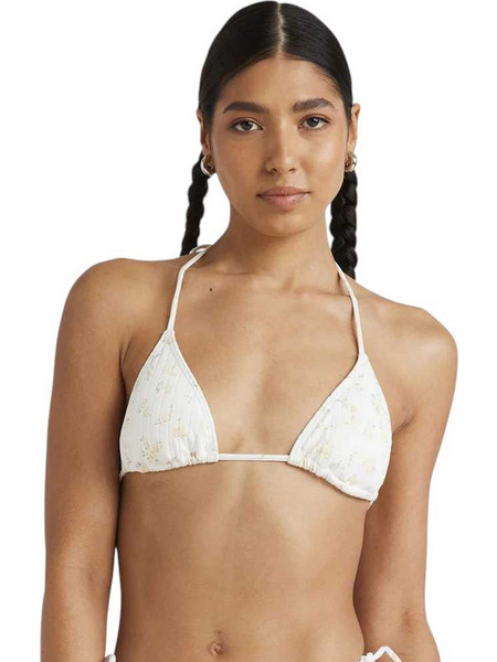 RVCA Bikini Top Τριγωνάκι Εκρού UVJX300153-WPW