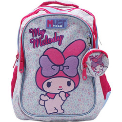 Must My Melody Σχολική Τσάντα Πλάτης Δημοτικού Πολύχρωμη 490105