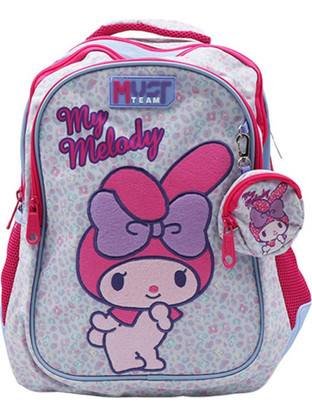 Must My Melody Σχολική Τσάντα Πλάτης Δημοτικού Πολύχρωμη 490105