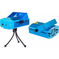 21693152 Mini Φωτορυθμικό Laser LED Πράσινο