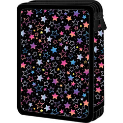 Must Stars Κασετίνα Γεμάτη με 2 Θήκες Μαύρη 586872