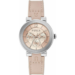 Furla Γυναικείο Ρολόι με Μπεζ Δερμάτινο Λουράκι WW00011001L1