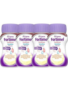 Nutricia Fortimel Forticare Sensations Μάνγκο & Ροδάκινο Πρωτεΐνη 4x125ml